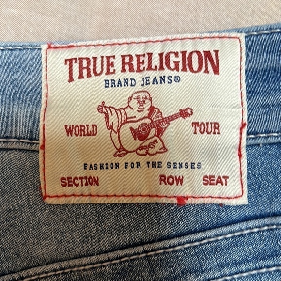 True religion Jennie curvy mid rise super skinny light breaker jeans - Picture 3 of 8